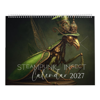 Stoomstijl Insecten Kalender 2027