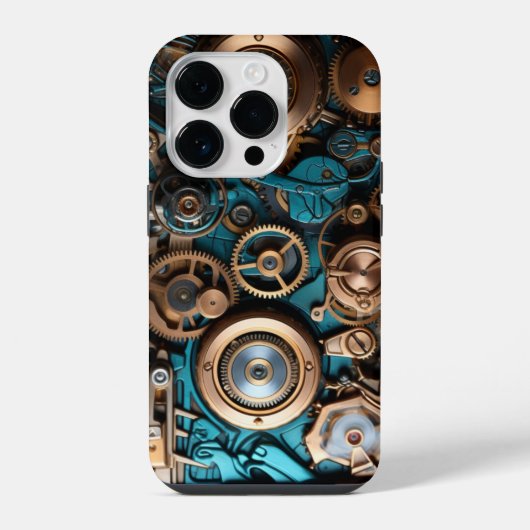 Stoomstijl iPhone hoesje (Achterkant)