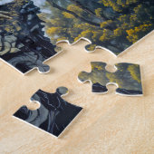 Stoomstijl kasteelpaddo legpuzzel (Zijkant)