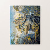 Stoomstijl kasteelpaddo legpuzzel (Verticaal)