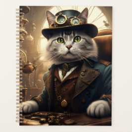 Stoomstijl kat en hond planner