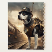 Stoomstijl kat en hond planner (Achterkant)