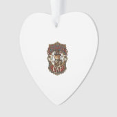 Stoomstijl Kat Kat Stoomstijl Vintage Ornament (voorkant)
