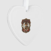 Stoomstijl Kat Kat Stoomstijl Vintage Ornament (voorkant)