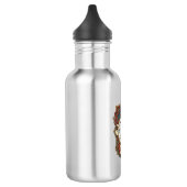 Stoomstijl Kat Kat Stoomstijl Vintage Waterfles (Links)