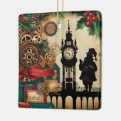 Stoomstijl Kerst Ornament (Links)