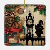 Stoomstijl Kerst Ornament (Achterkant)