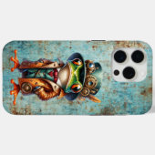 Stoomstijl Kikker Case-Mate iPhone Case (Achterkant (horizontaal))
