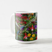 Stoomstijl Kolibries Koffiemok (Voorkant links)