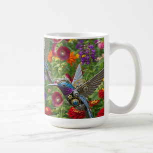 Stoomstijl Kolibries Koffiemok
