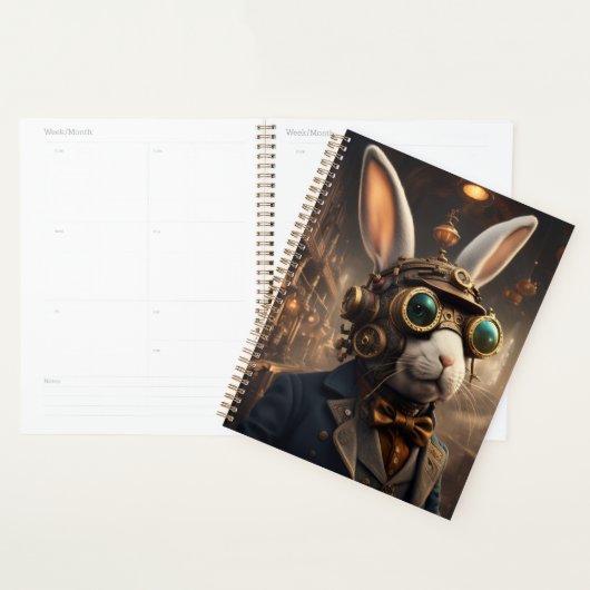 Stoomstijl Konijn en Vos Planner (Display)