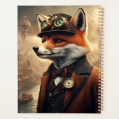 Stoomstijl Konijn en Vos Planner (Achterkant)