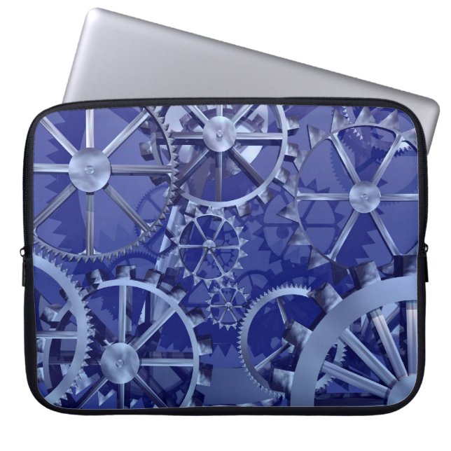 Stoomstijl Laptop Sleeve (Voorkant)
