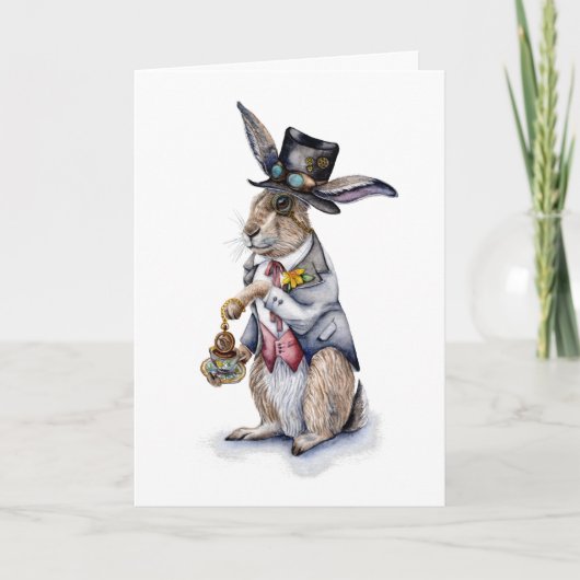 Stoomstijl March Hare Kaart (Voorkant)