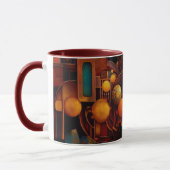 Stoomstijl Mechanische Bol Compositie Mok (Links)