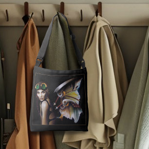 Stoomstijl Mechanische Feeënvleugels Bril Crossbody Tas