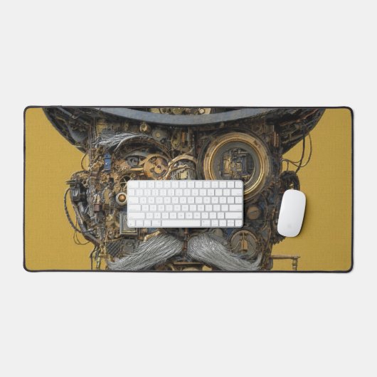 Stoomstijl Mechanische Heer Bureaumat (Keyboard & Muis)