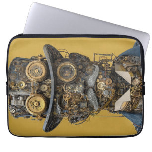 Stoomstijl Mechanische Heer Laptop Sleeve