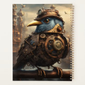 Stoomstijl Muis en Vogel Planner (Achterkant)