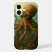 Stoomstijl Octopus Case-Mate iPhone Case (Achterkant)