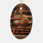 Stoomstijl - Pijpdromen Keramisch Ornament (Links)