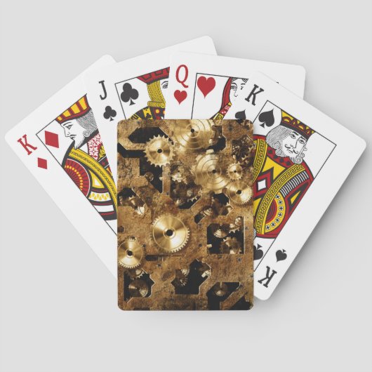 Stoomstijl Pokerkaarten (Achterkant)