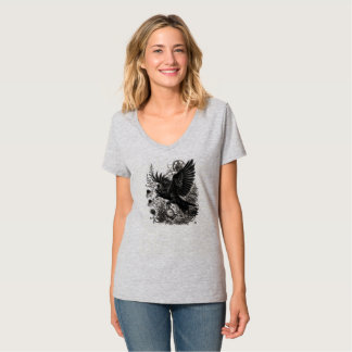Stoomstijl Raaf T-shirt