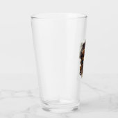 Stoomstijl Schedelmotor Glas (Rechts)