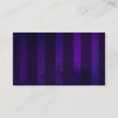 Stoomstijl Spin op Paarse Achtergrond Kortingskaartje (Achterkant)