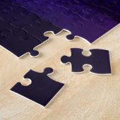 Stoomstijl Spin op Paarse Achtergrond Legpuzzel (Zijkant)
