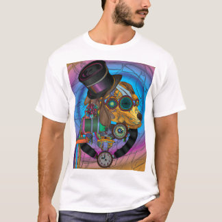 Stoomstijl T-shirt