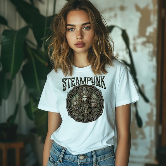 Stoomstijl T-shirt