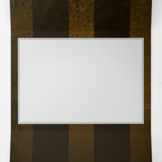 Stoomstijl tandwielen en blauwe vlinders drieluik uitnodiging (Binnenkant midden)