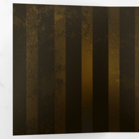 Stoomstijl tandwielen en blauwe vlinders drieluik wenskaart (Binnenzijde eerst)