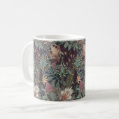 stoomstijl tierlantijn druif koffiemok (Voorkant links)