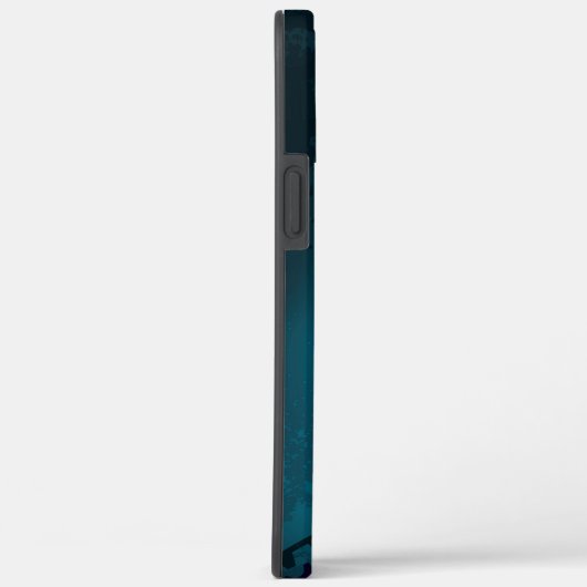 Stoomstijl turquoise Achtergrond met Tandwielen Case-Mate iPhone Case (Achterkant / Rechts)