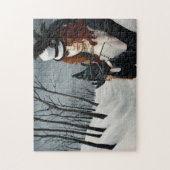 Stoomstijl Victoriaanse Libel Legpuzzel (Verticaal)