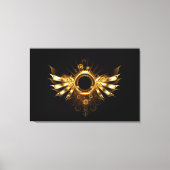 Stoomstijl vleugels canvas afdruk (Voorkant)