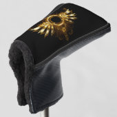 Stoomstijl vleugels golfheadcover (3/4 voorkant)