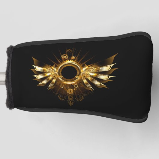Stoomstijl vleugels golfheadcover (Voorkant)