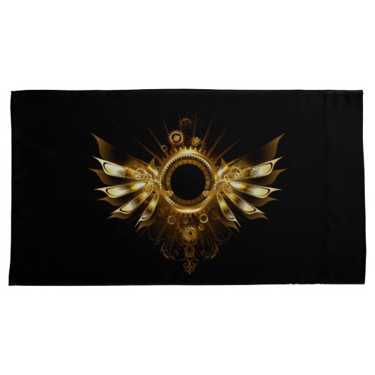 Stoomstijl vleugels kussensloop (Voorkant-Rechts)