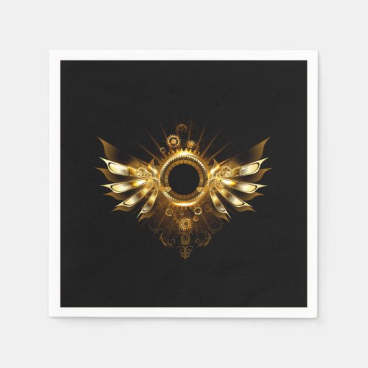 Stoomstijl vleugels servet (Voorkant)