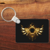 Stoomstijl vleugels sleutelhanger (Achterkant)