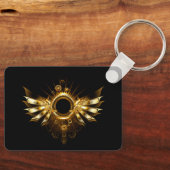 Stoomstijl vleugels sleutelhanger (Voorkant)