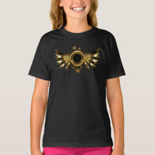 Stoomstijl vleugels t-shirt