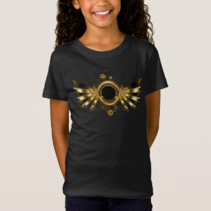 Stoomstijl vleugels t-shirt