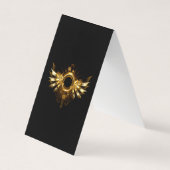 Stoomstijl vleugels visitekaartje (Voorkant)