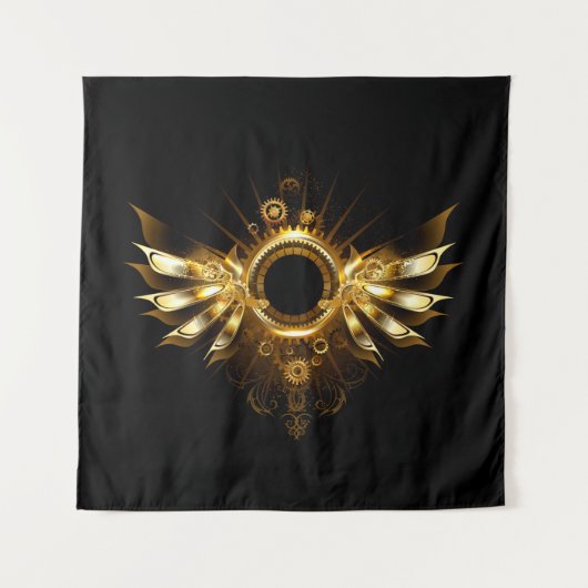 Stoomstijl vleugels wandkleed (Voorkant)