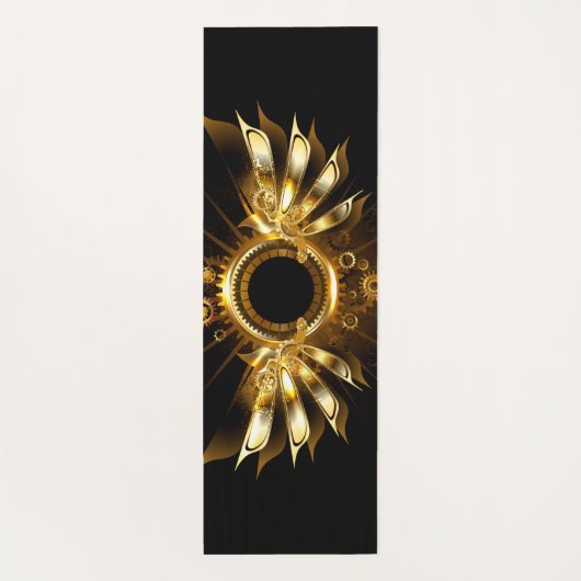 Stoomstijl vleugels yogamat (Achterkant)