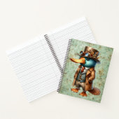 Stoomstijl Vogelbekdier Notitieboek (Binnen)